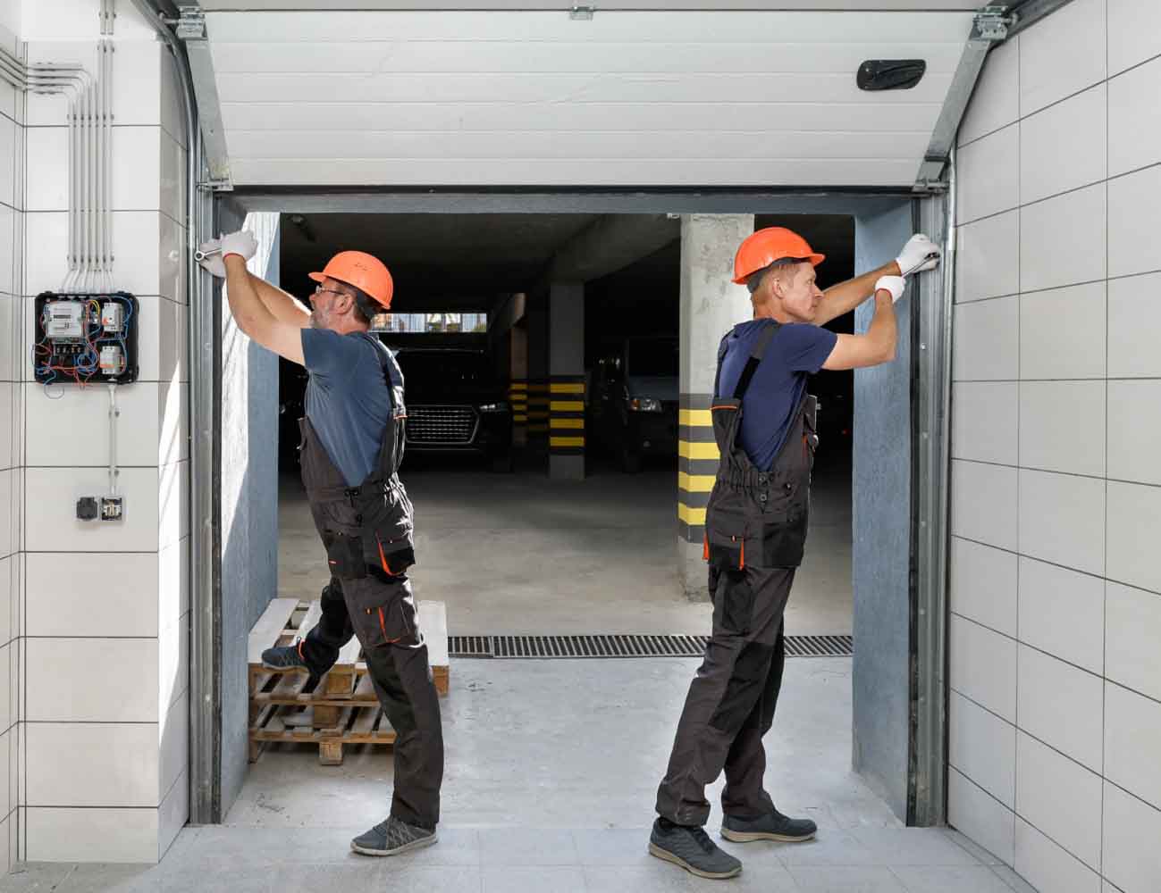 Garage door repair in High Point